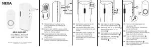 Manual Nexa MLR-1923 Doorbell