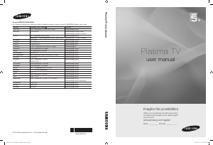 Εγχειρίδιο Samsung PS50C550G1W Τηλεόραση plasma