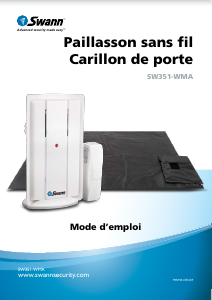 Mode d’emploi Swann SW351-WMA Sonnette de porte