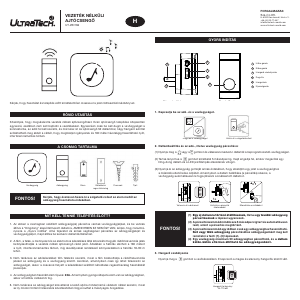 Manual UltraTech UT-WD136 Doorbell
