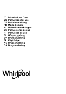 Manual de uso Whirlpool UEI 102F LR X Campana extractora