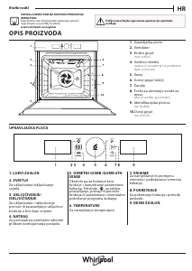 Priručnik Whirlpool AKZ9 9480 NB Pećnica