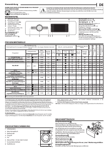 Bedienungsanleitung Whirlpool FFBBE 7458 BV F Waschmaschine