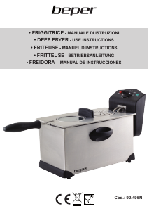 Manual Beper 90.495N Deep Fryer