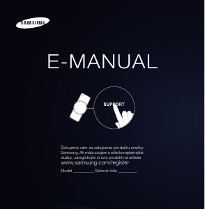 Návod Samsung PS51E6500ES Plazmový televízor