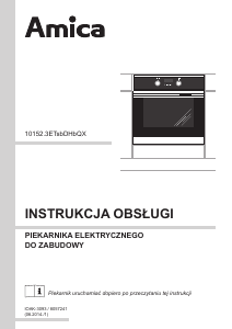 Instrukcja Amica EBX 6521 AA Piekarnik