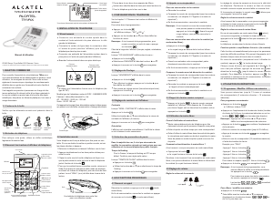 Mode d’emploi Alcatel Tmax Comfort Téléphone