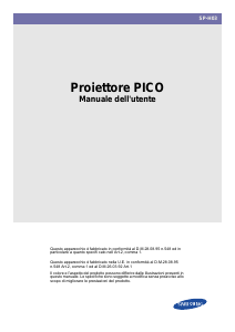 Manuale Samsung SP-H03 Proiettore