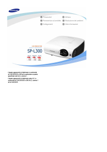 Manuale Samsung SP-L300 Proiettore