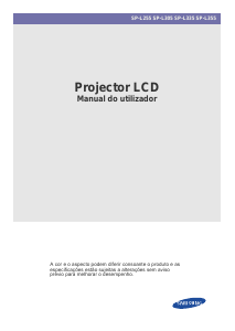 Manual Samsung SP-L335 Projetor