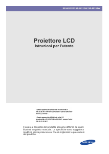 Manuale Samsung SP-M225W Proiettore