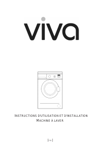 Handleiding Viva WFV12A31FF Wasmachine