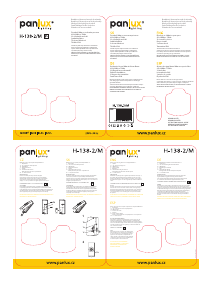 Manual Panlux H-138-2/M Doorbell