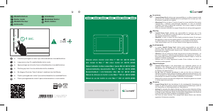 Mode d’emploi Comelit 6801W Interphone