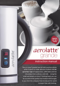Manual Aerolatte Grande Milk Frother