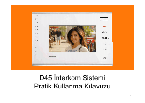 Kullanım kılavuzu BTicino D45 İnterkom sistemi