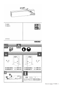 Mode d’emploi GEZE TS 4000 Ferme-porte