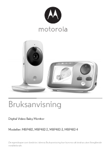 Bruksanvisning Motorola MBP482 Babyvakt