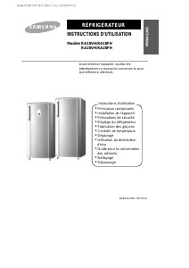 Mode d’emploi Samsung RA18FHSS Réfrigérateur