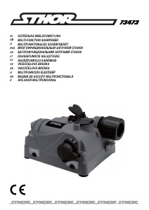Manual Sthor 73473 Drill Bit Sharpener