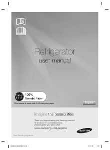 Manual Samsung RR3773ATCSR Refrigerator