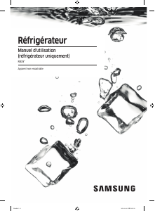 Mode d’emploi Samsung RR39M7130S9 Réfrigérateur