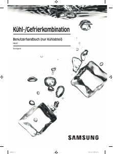 Bedienungsanleitung Samsung RR39M7565B1 Kühlschrank