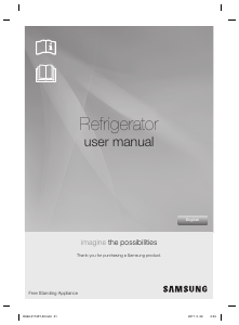 Manual Samsung RSG5UURS Refrigerator
