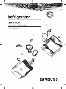Manual Samsung RT50K633PSL Refrigerator
