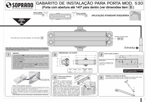 Manual Soprano 530 Mola da porta