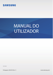 Manual Samsung SM-R500 Galaxy Watch Active Relógio inteligente