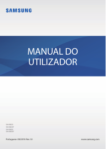 Manual Samsung SM-R820 Galaxy Active 2 Relógio inteligente