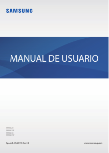Manual de uso Samsung SM-R825F Galaxy Active 2 Smartwatch
