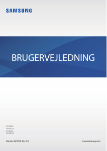 Brugsanvisning Samsung SM-R835F Galaxy Active 2 Smartwatch