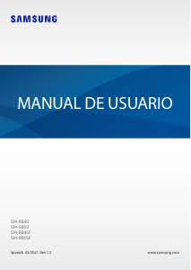 Manual de uso Samsung SM-R845F Galaxy Watch 3 Smartwatch