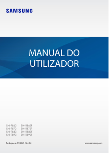 Manual Samsung SM-R860 Galaxy Watch 4 Relógio inteligente