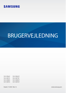 Brugsanvisning Samsung SM-R860 Galaxy Watch 4 Smartwatch