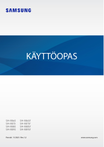 Käyttöohje Samsung SM-R895F Galaxy Watch 4 Älyrannekello