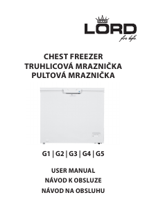 Manual Lord G3 Freezer