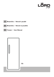 Manual Lord F9 Freezer