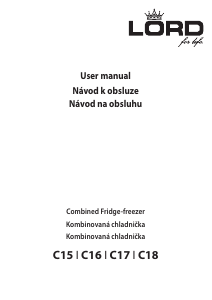 Manual Lord C18 Fridge-Freezer