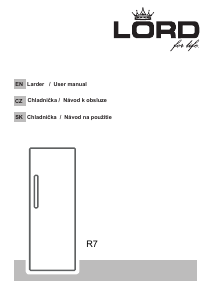 Manual Lord R7 Refrigerator