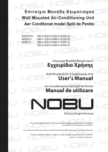 Manual NOBU NBL4-09IDU32 Aer condiționat