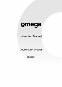 Manual Omega ODD614X Dishwasher