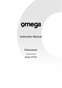 Manual Omega OFI700 Dishwasher