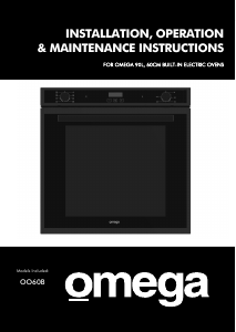 Manual Omega OO60B1 Oven