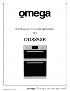 Handleiding Omega OO885XR Oven