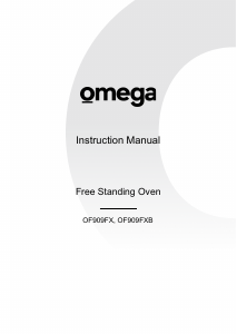 Manual Omega OF909FX Oven