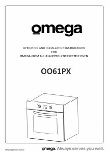 Handleiding Omega OO61PX Oven