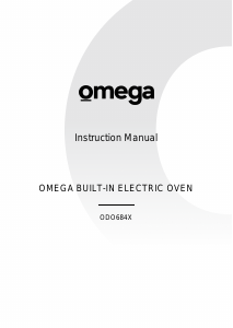 Manual Omega ODO684XTGG Oven